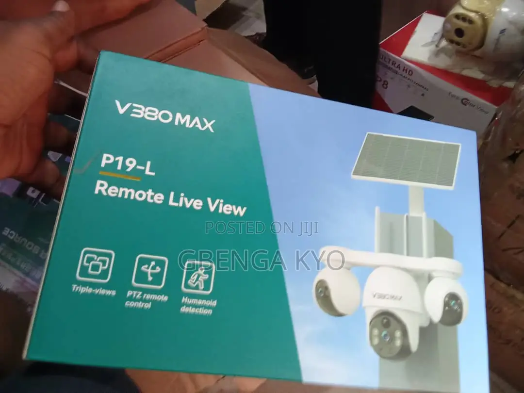 V380 Max P19-L Solar Camera
