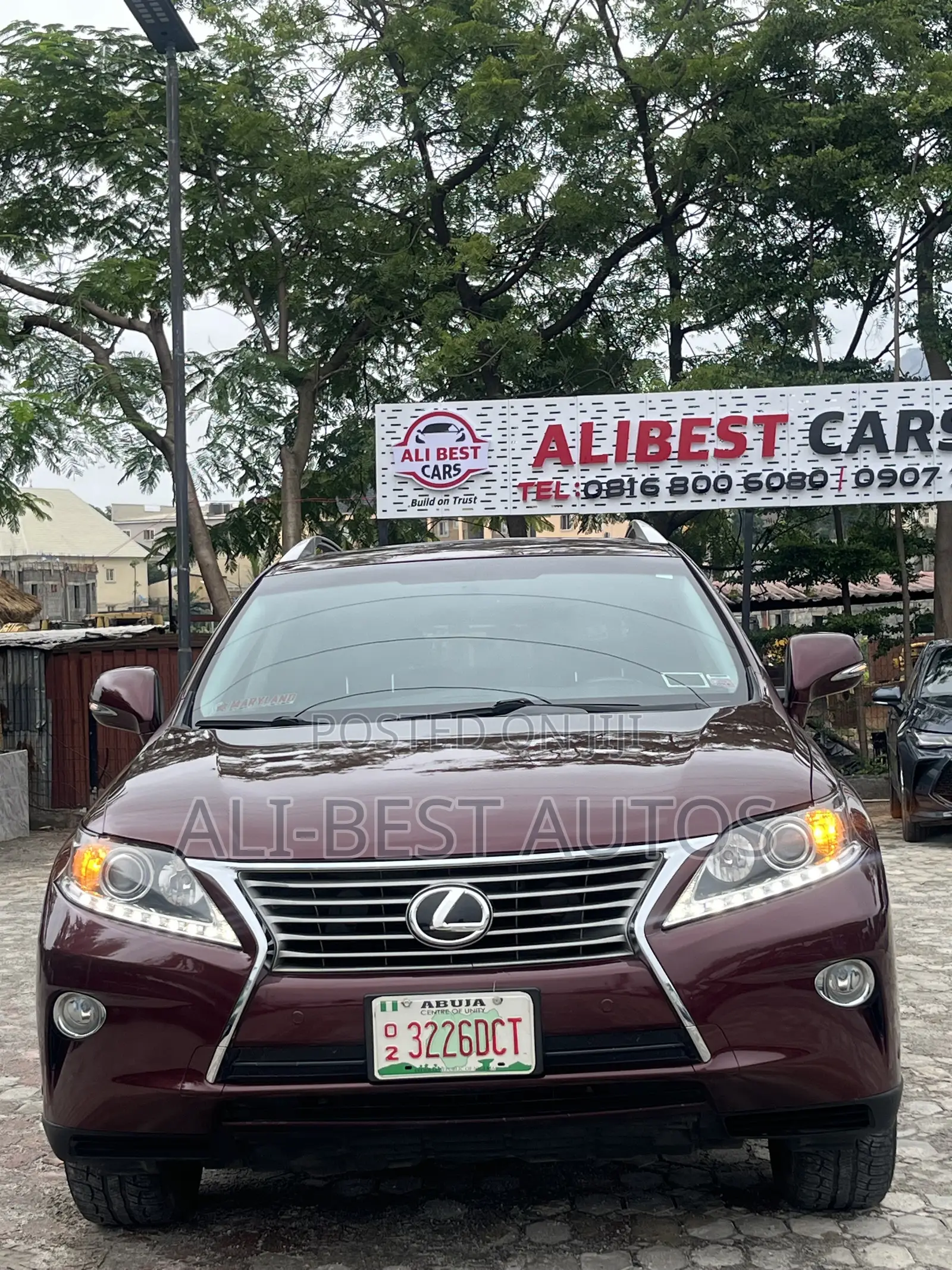 Lexus RX 2013 Maroon