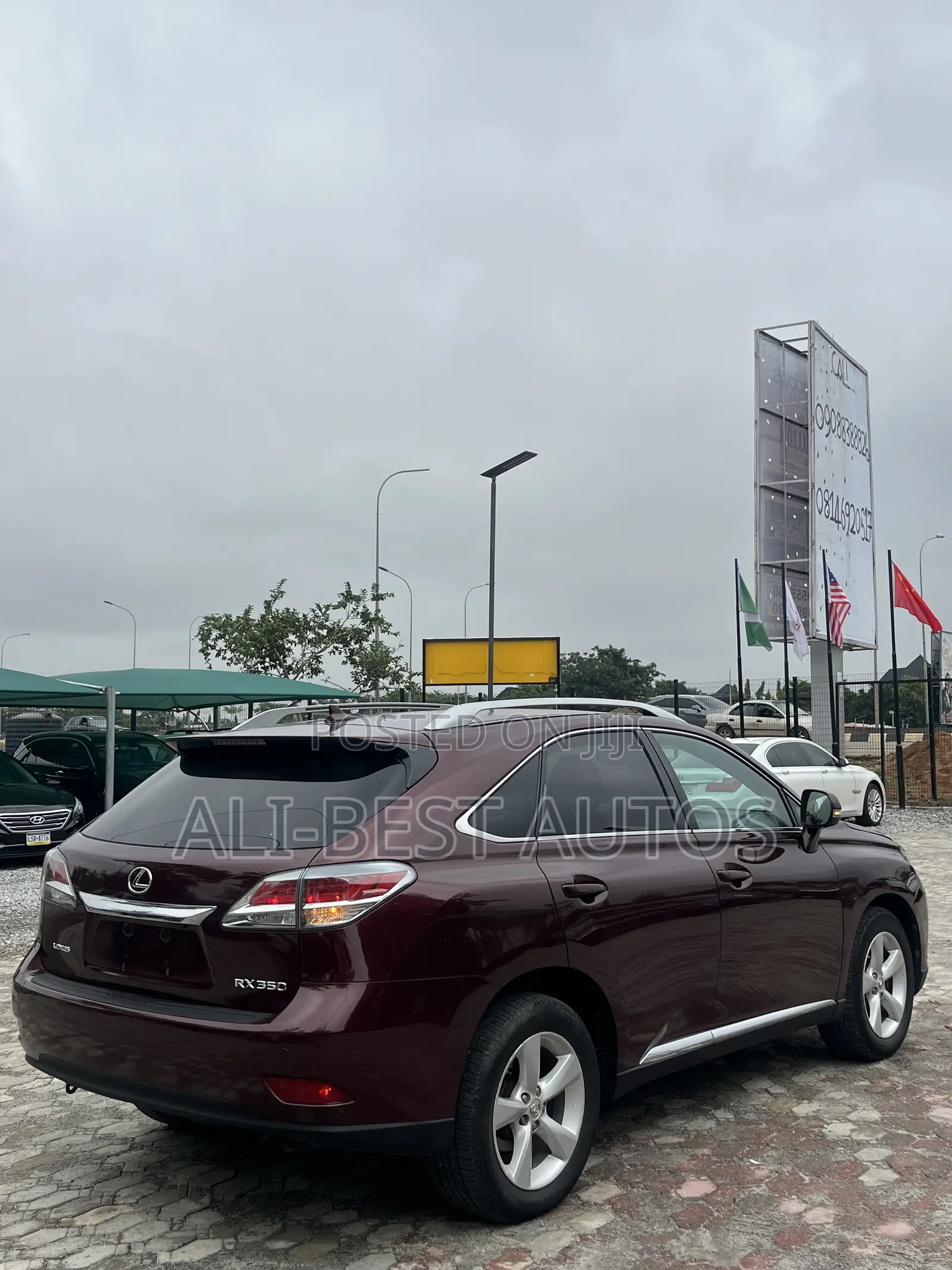 Lexus RX 2013 Maroon