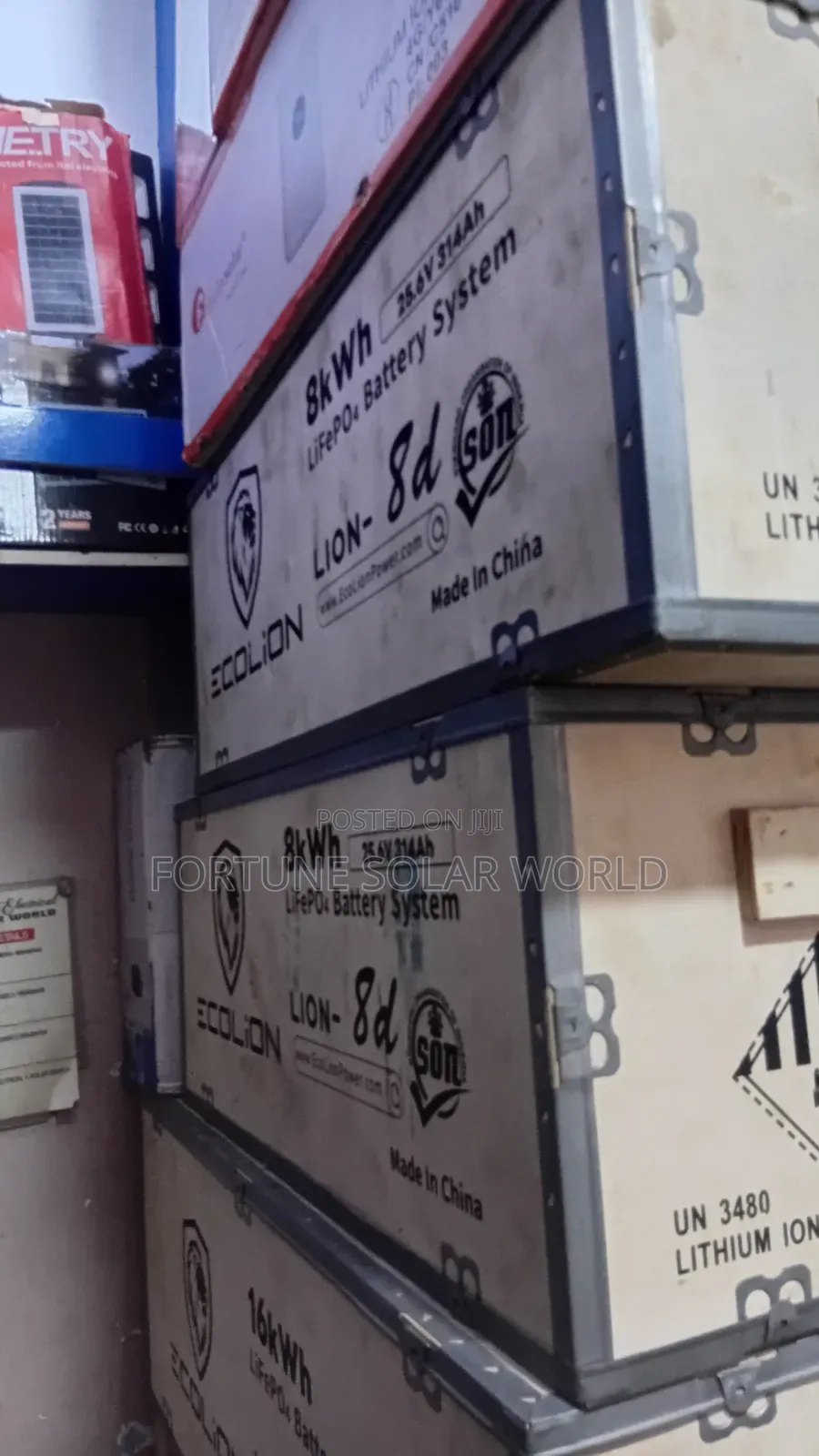 8kwh 24v Ecolion Solar Lithium Ion Battery