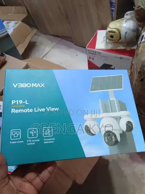 V380 Max P19-L Solar Camera