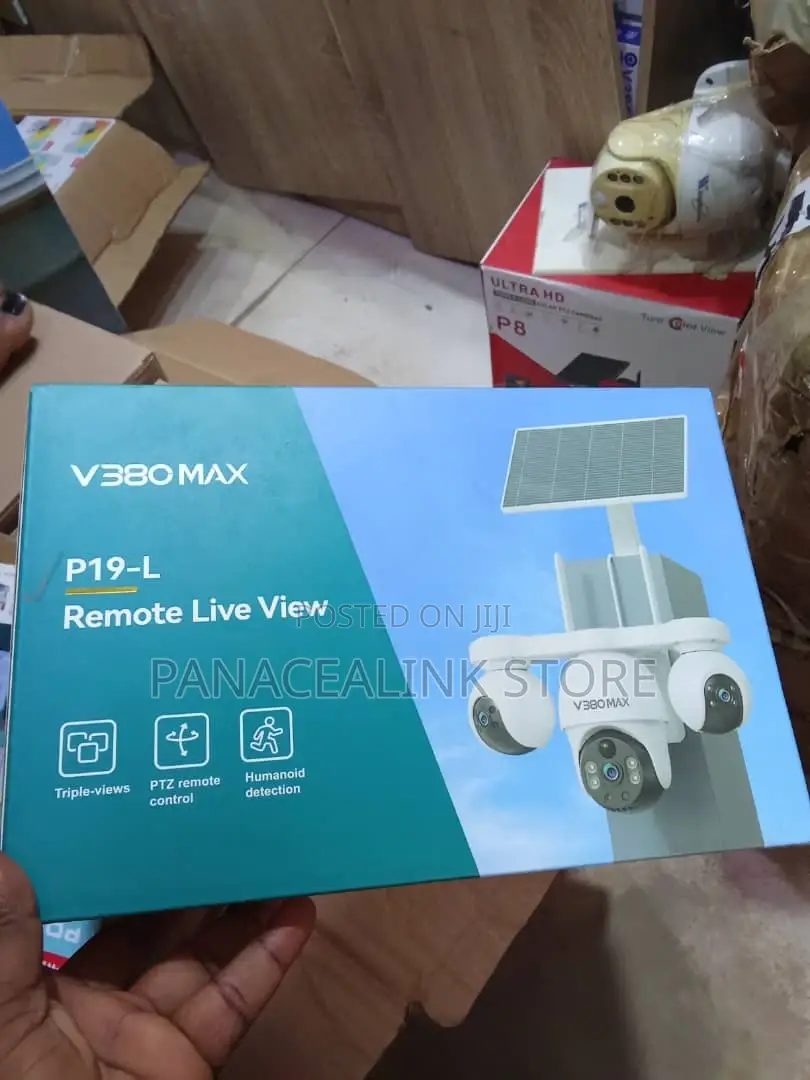V380 Max P19-L Solar Camera