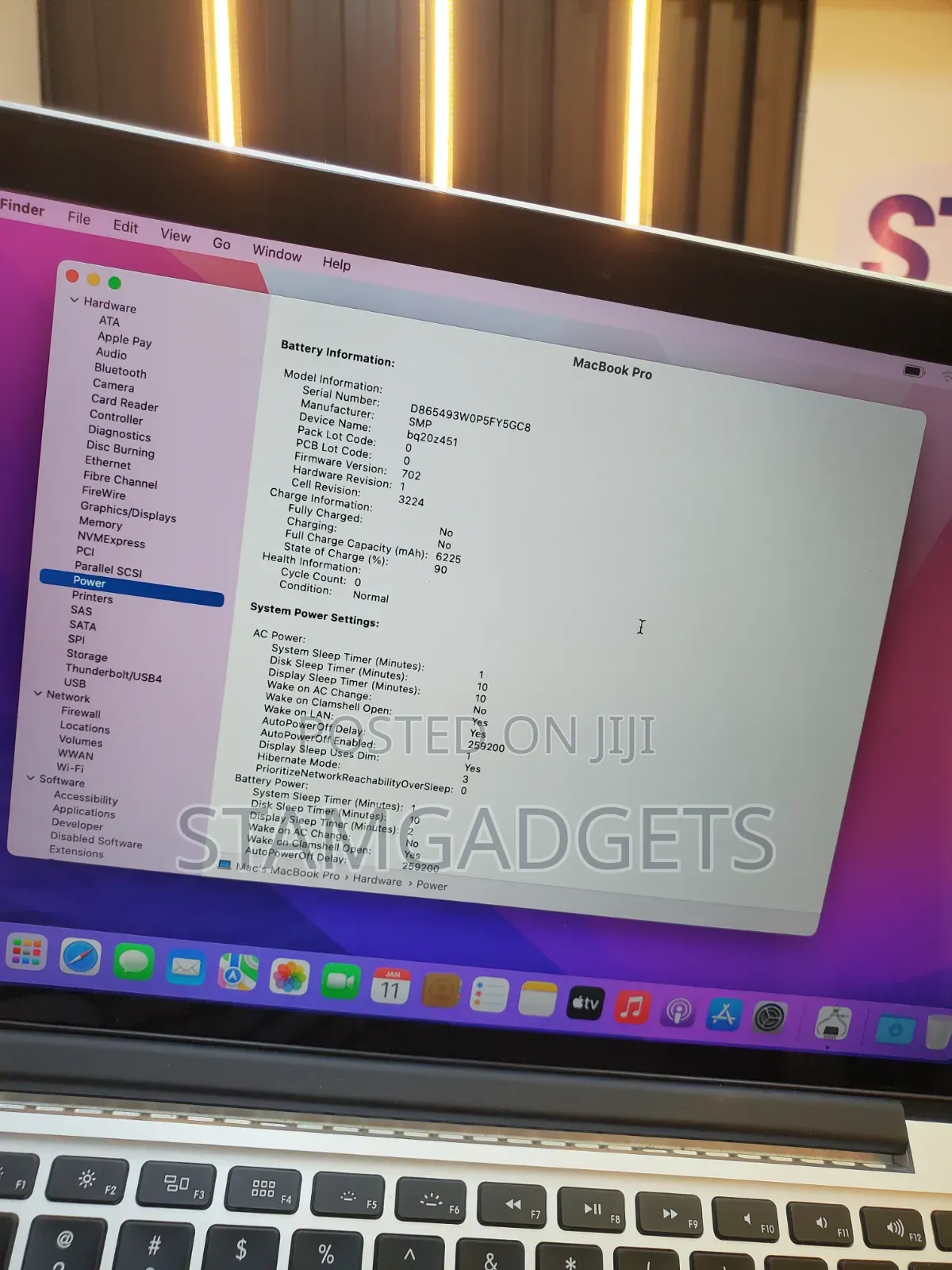 Laptop Apple MacBook Pro 2015 8GB Intel Core i5 SSD 250GB