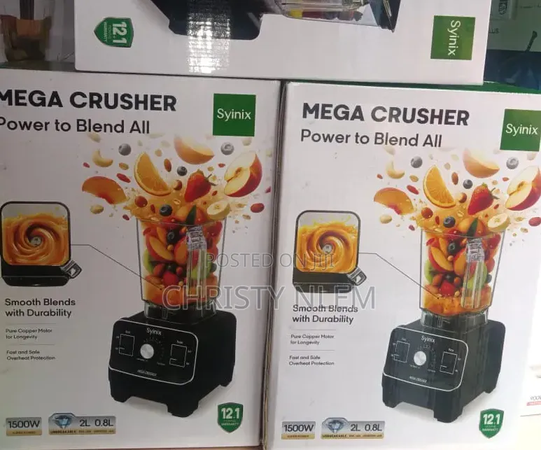 2litre Mega Crusher Blender High Quality