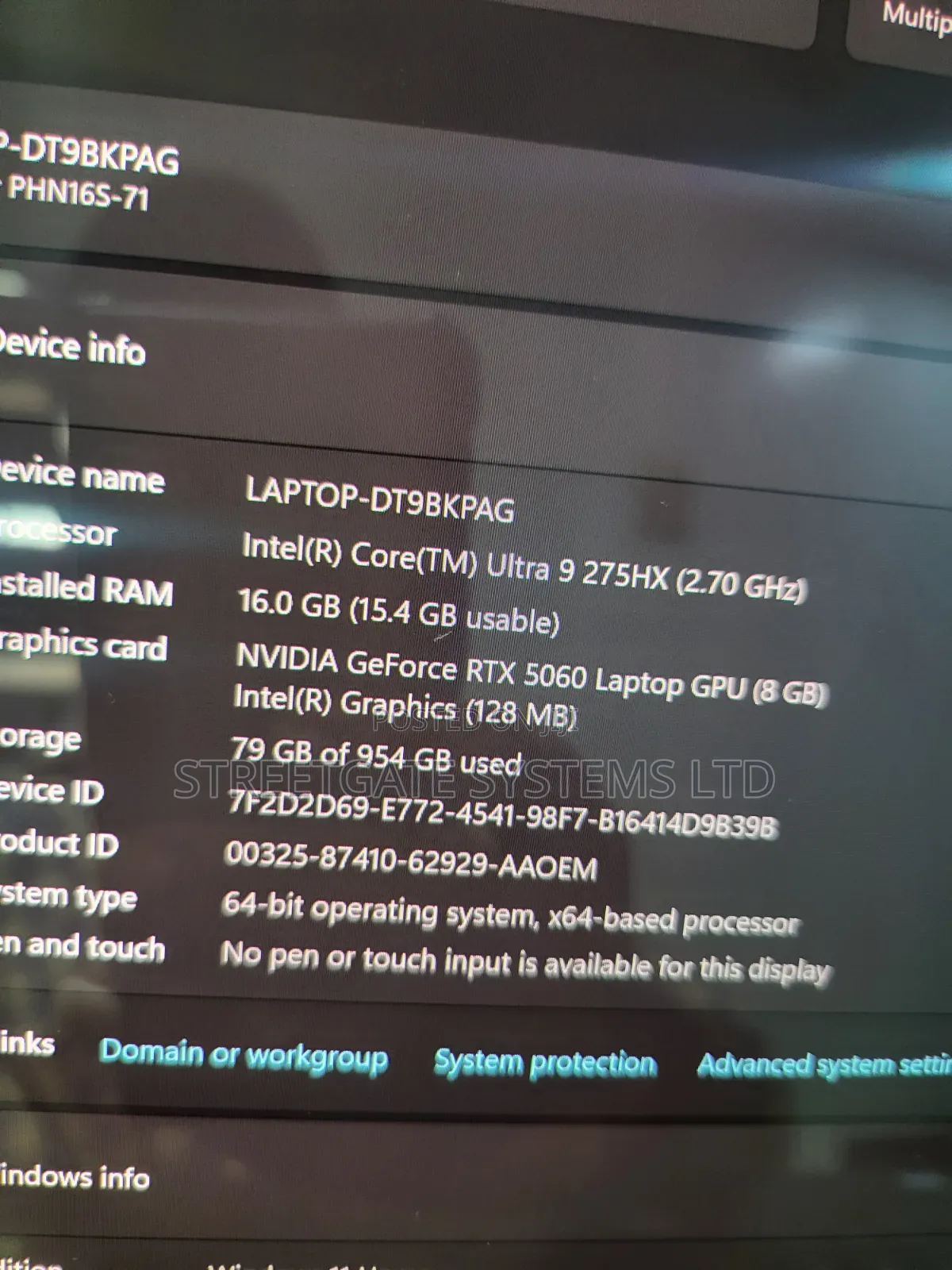 Laptop Acer Predator Helios Neo 16 16GB Intel Core Ultra 7 SSD 1T
