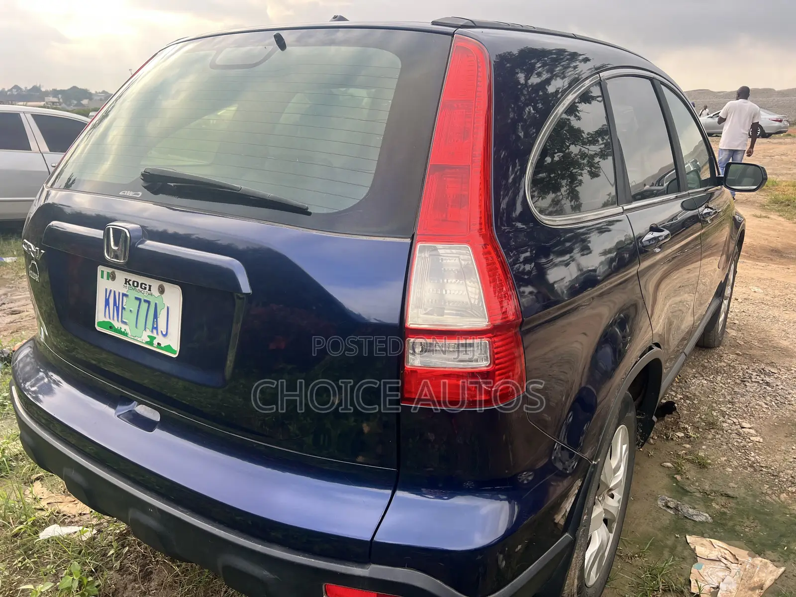 Honda CR-V 2008 Blue