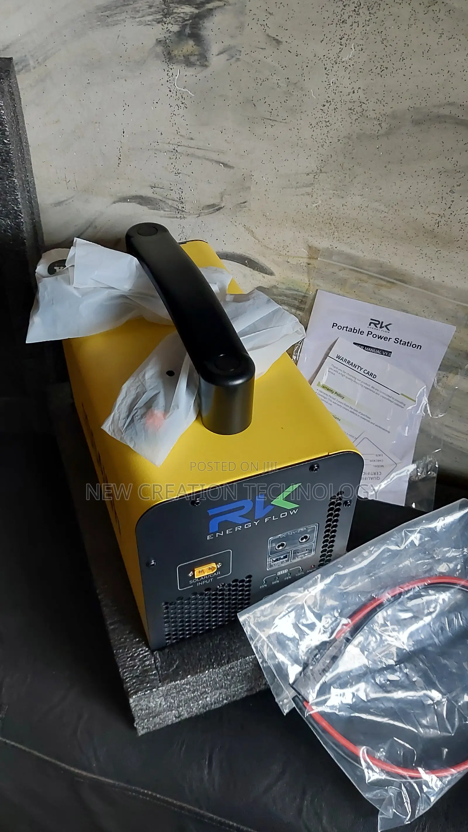 RK Energy Flow E500 1kWh+500W Power Station