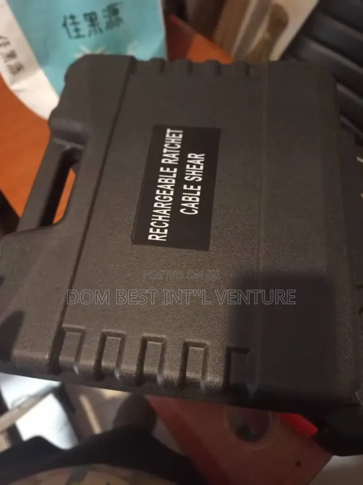 Rechargeable Ratchet Cable Shear