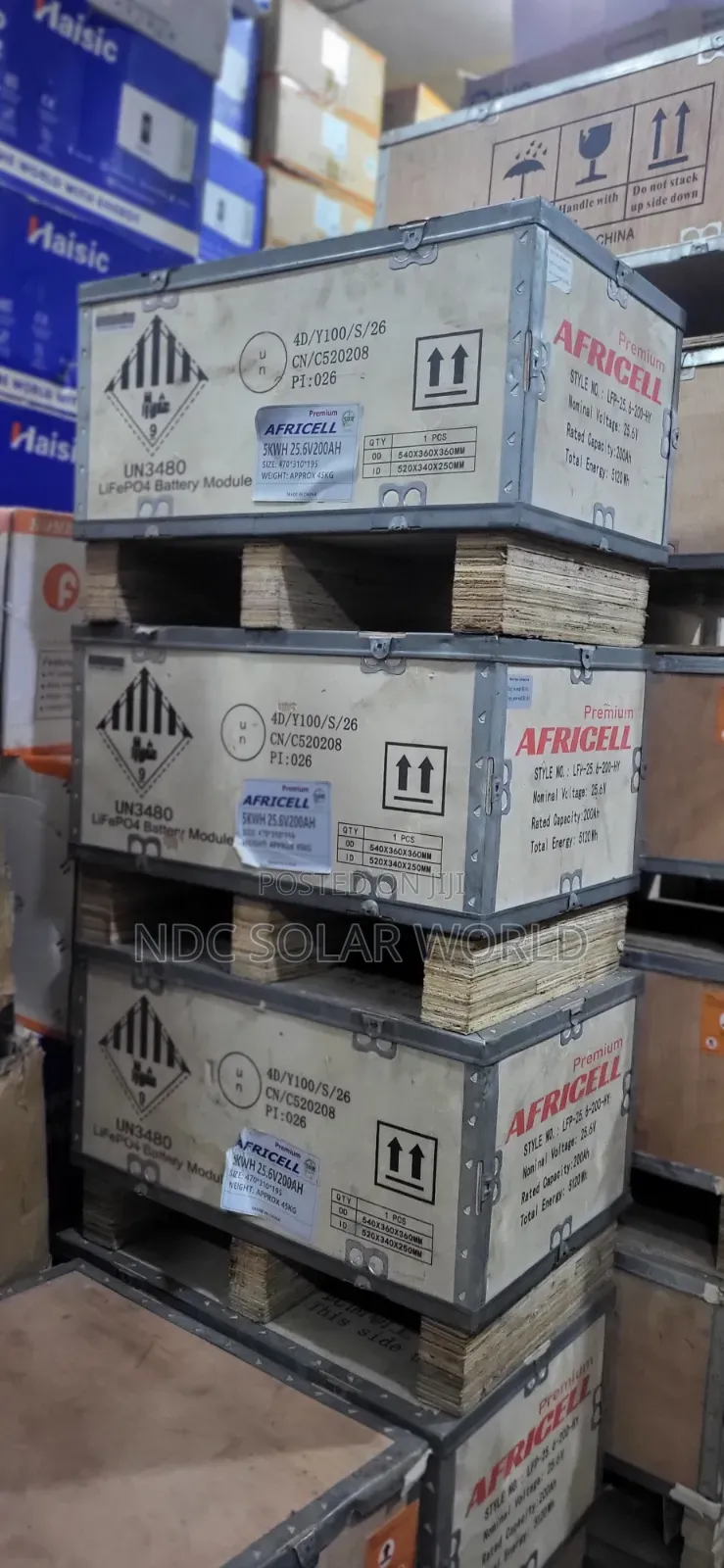 5kw Africell Solar Battery 24v