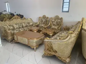 Imported Quality Standard Royal Luxury Sofas Set