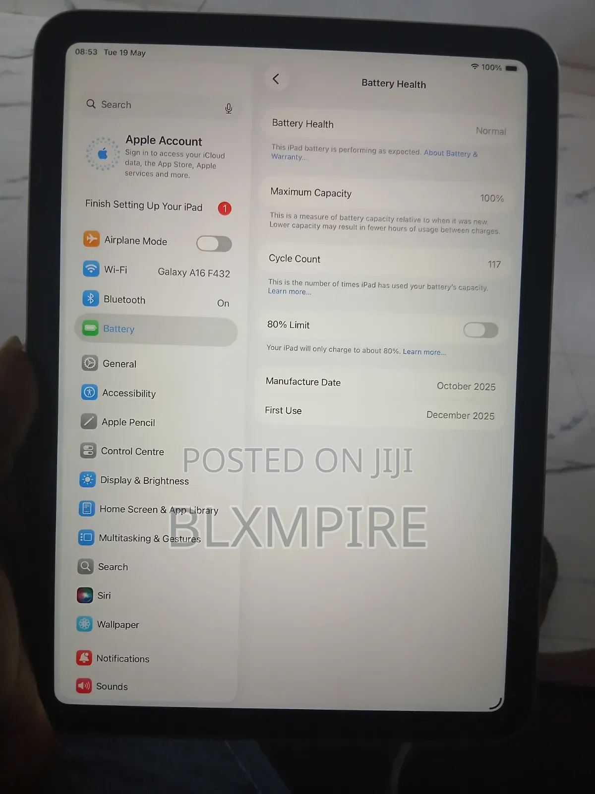 Apple iPad (2025) 128 GB Silver
