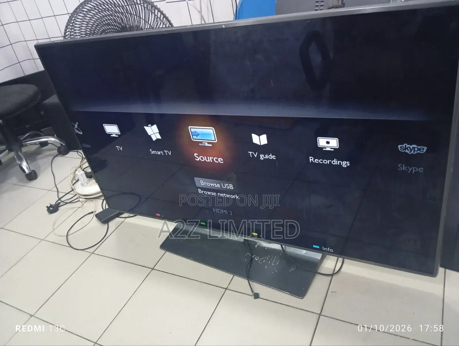 55inch TV With Inbuilt Decoder