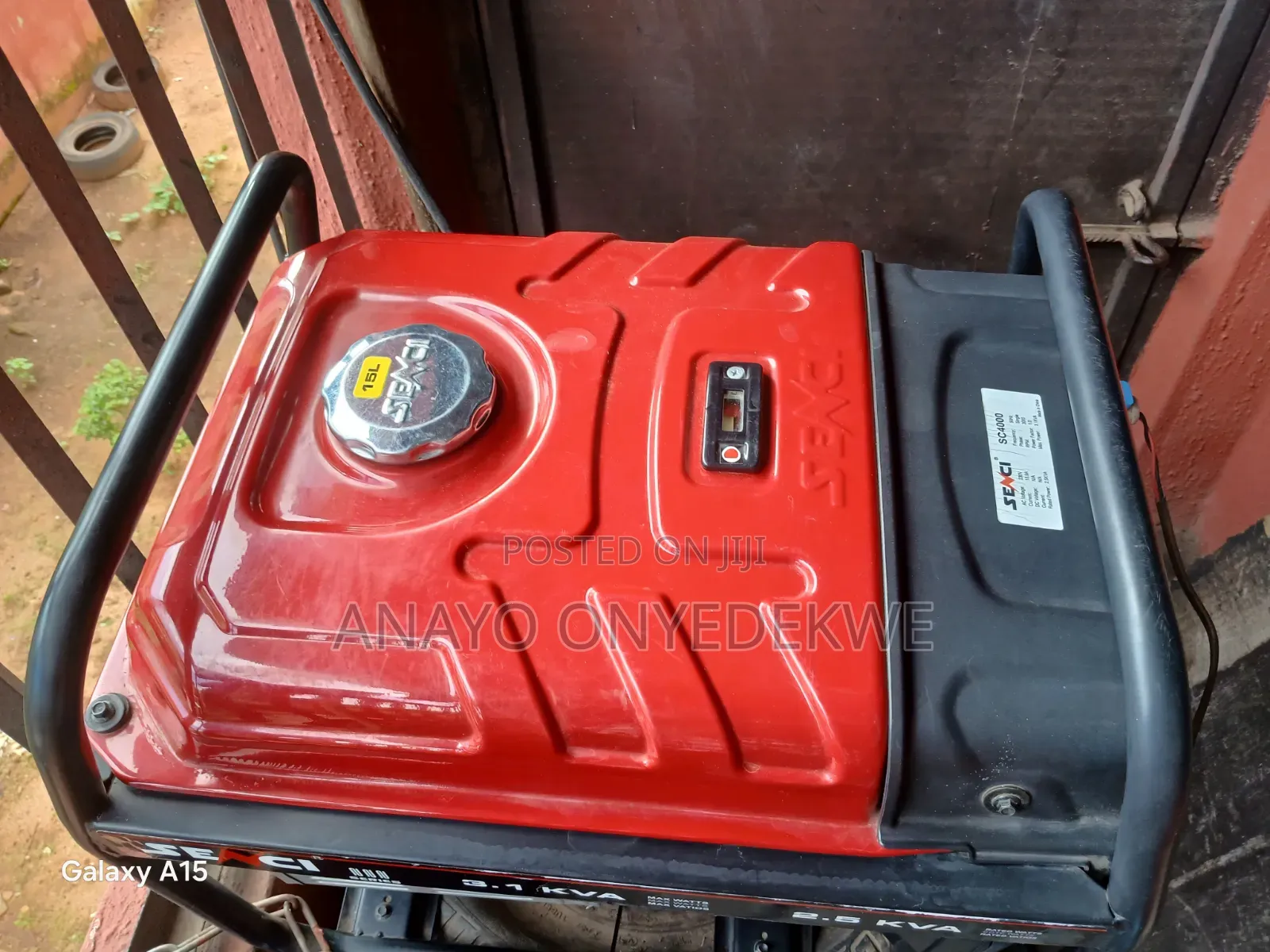 SENCI Series III 3.5kva Generator
