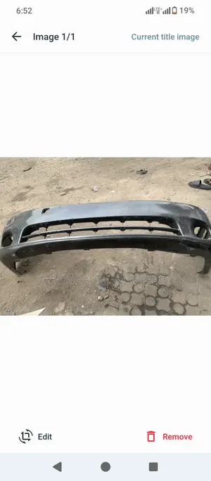 Lexus Es 330 Front Bumper 04/05 Model