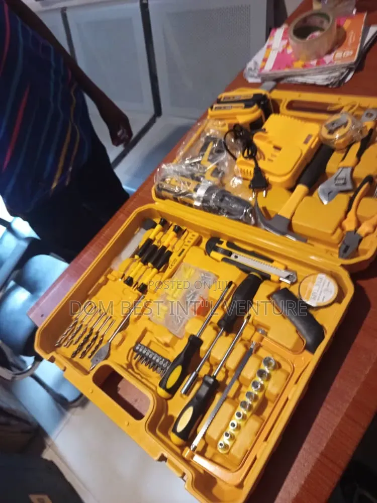 Yellow Tools Box