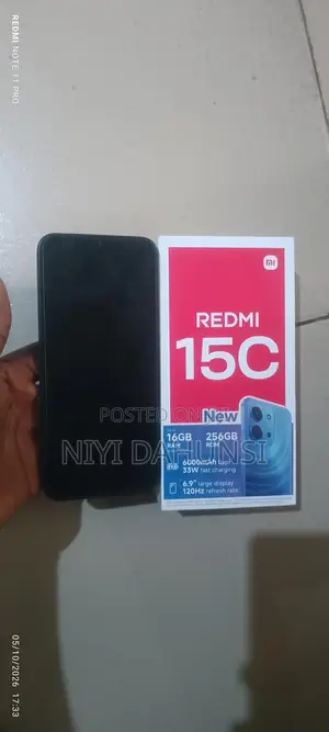 Xiaomi Redmi 15C 4G 256 GB Black