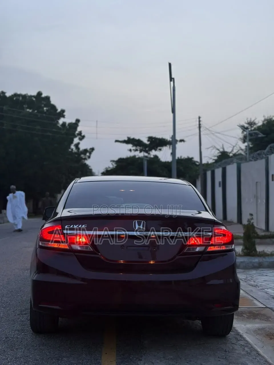 Honda Civic 2013 Maroon
