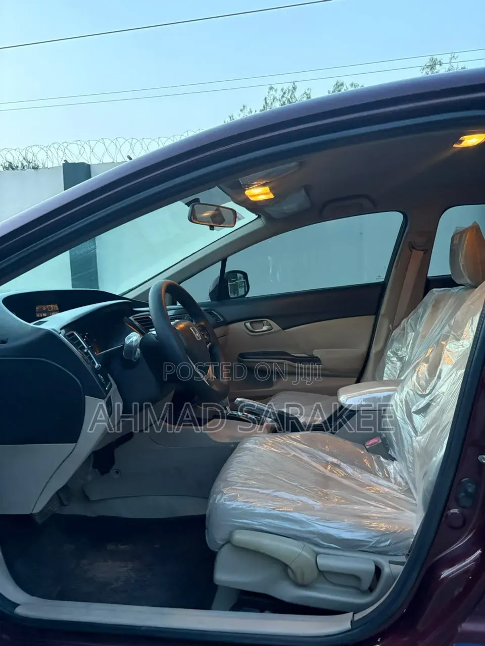 Honda Civic 2013 Maroon