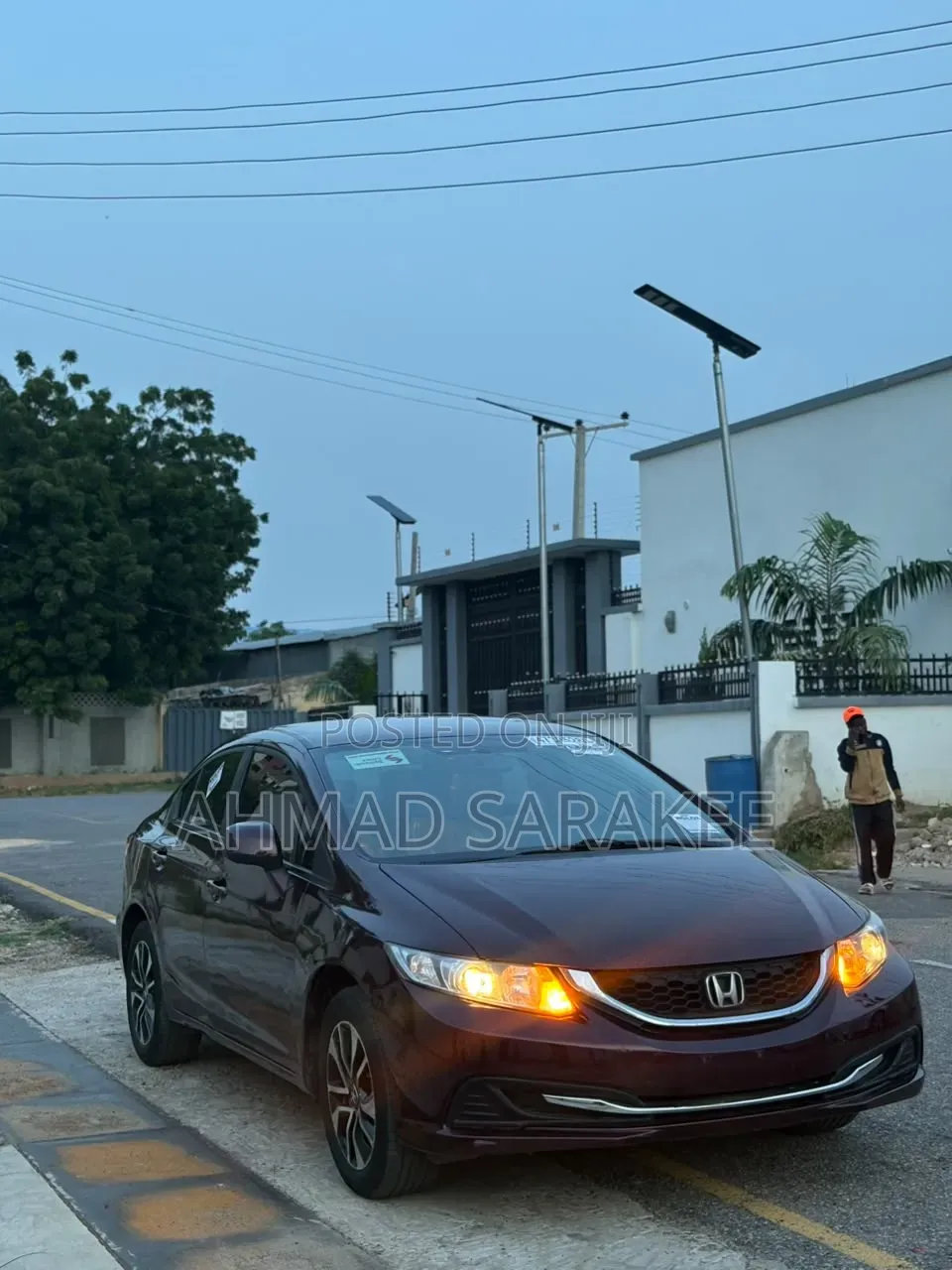 Honda Civic 2013 Maroon