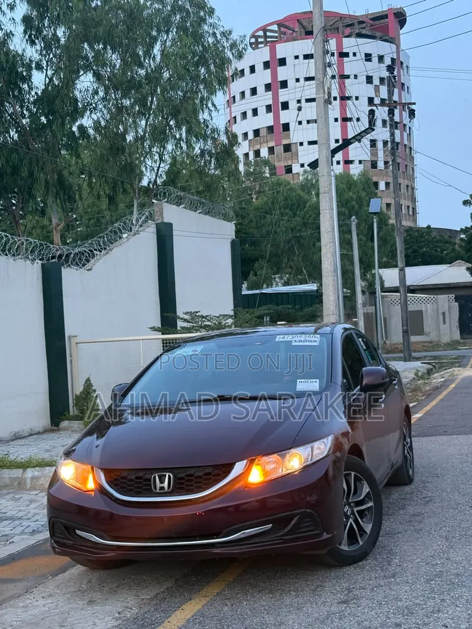 Honda Civic 2013 Maroon