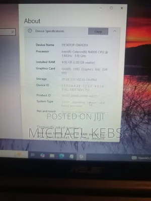 Laptop Asus E203MA 4GB Intel Core i5 SSD 60GB
