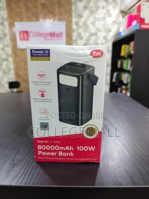 iTel Tank 80 (80,000mAh) PowerBank
