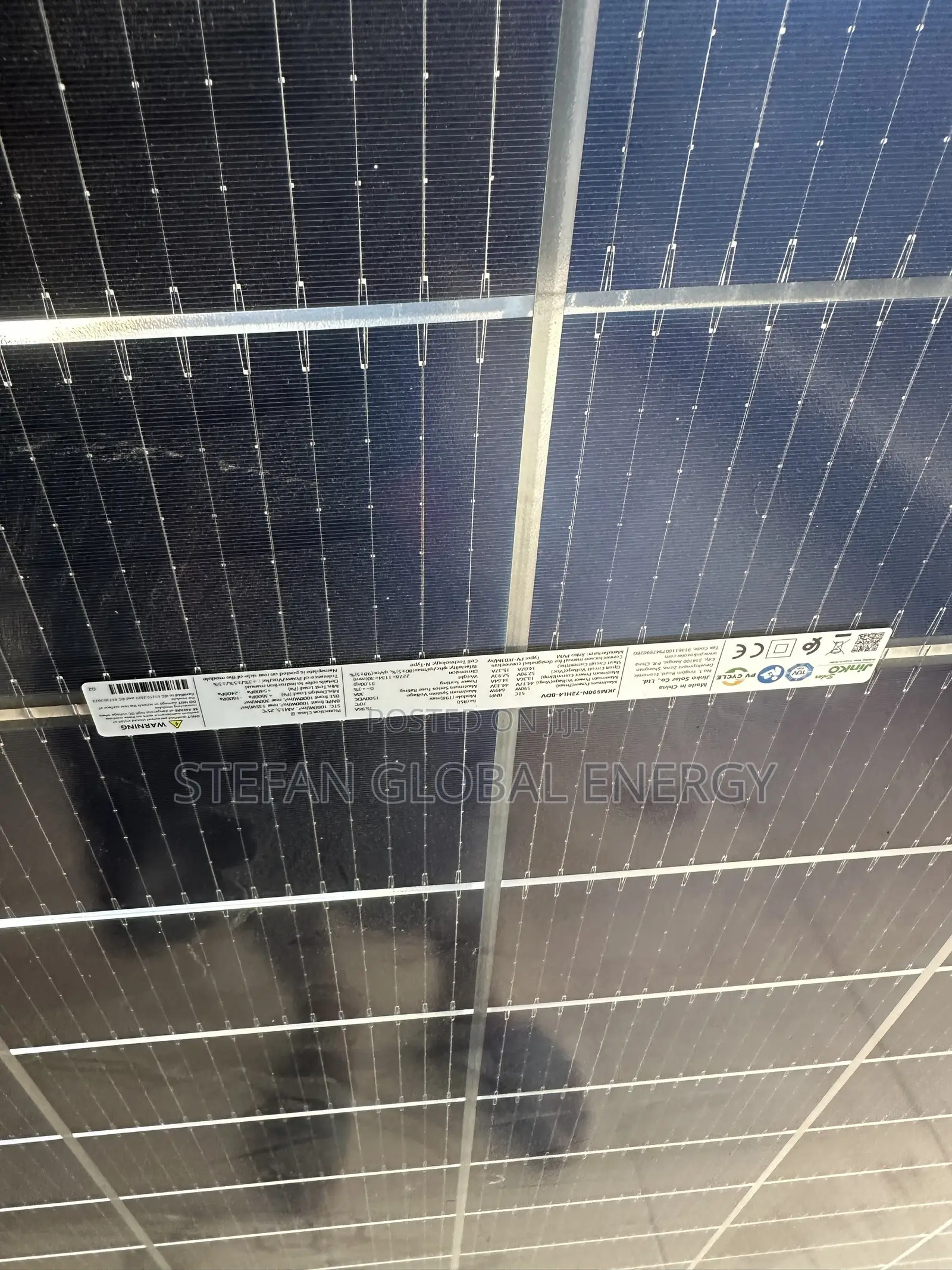 620w Original Grade a Bifercial Jinko Panel