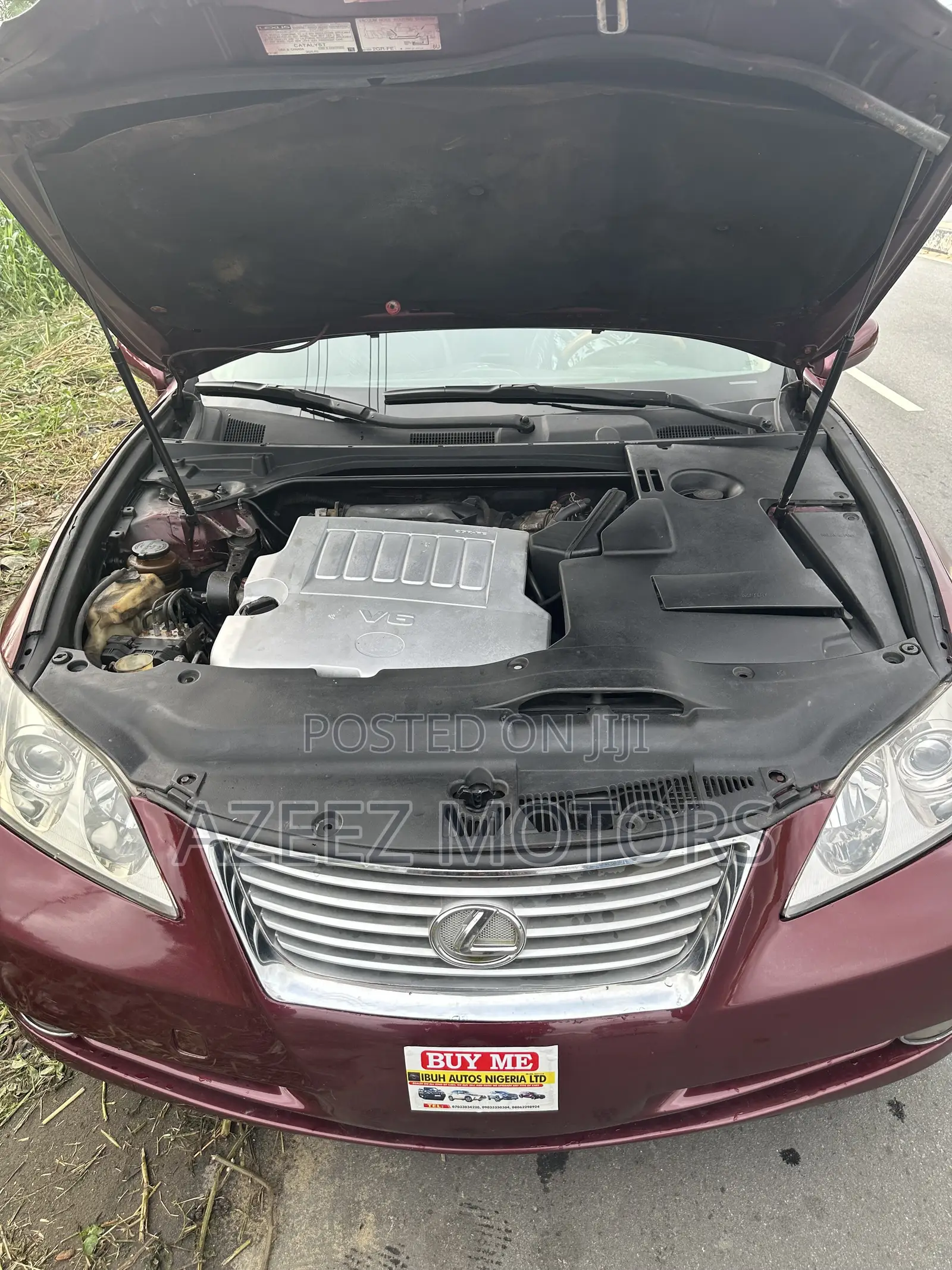 Lexus ES 350 2008 Red