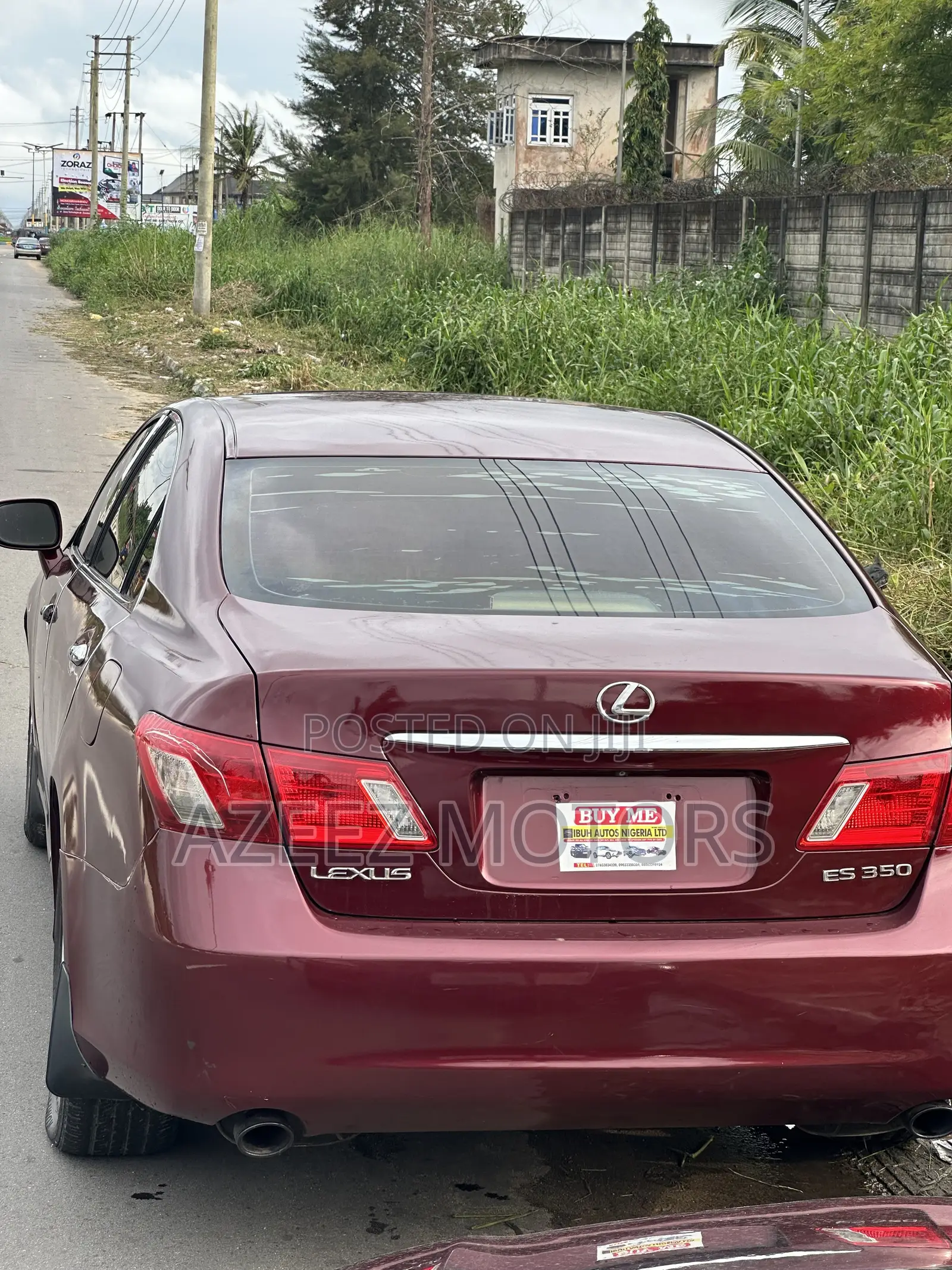 Lexus ES 350 2008 Red