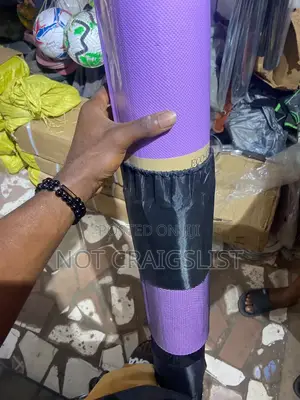 10mm Thick Yoga Mat for Gym & Home Workout | Pay on Delivery Lagos