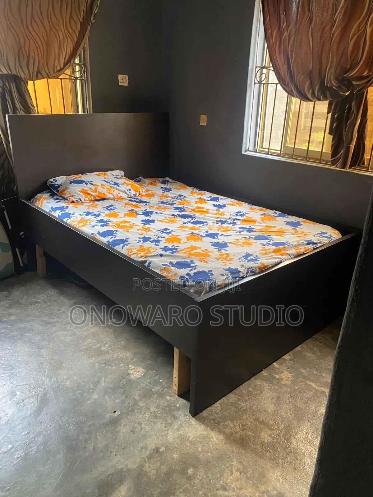 Modern Wooden Bed Frame | Custom Sizes Finishes