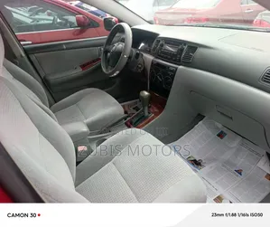 Toyota Corolla 2008 Red