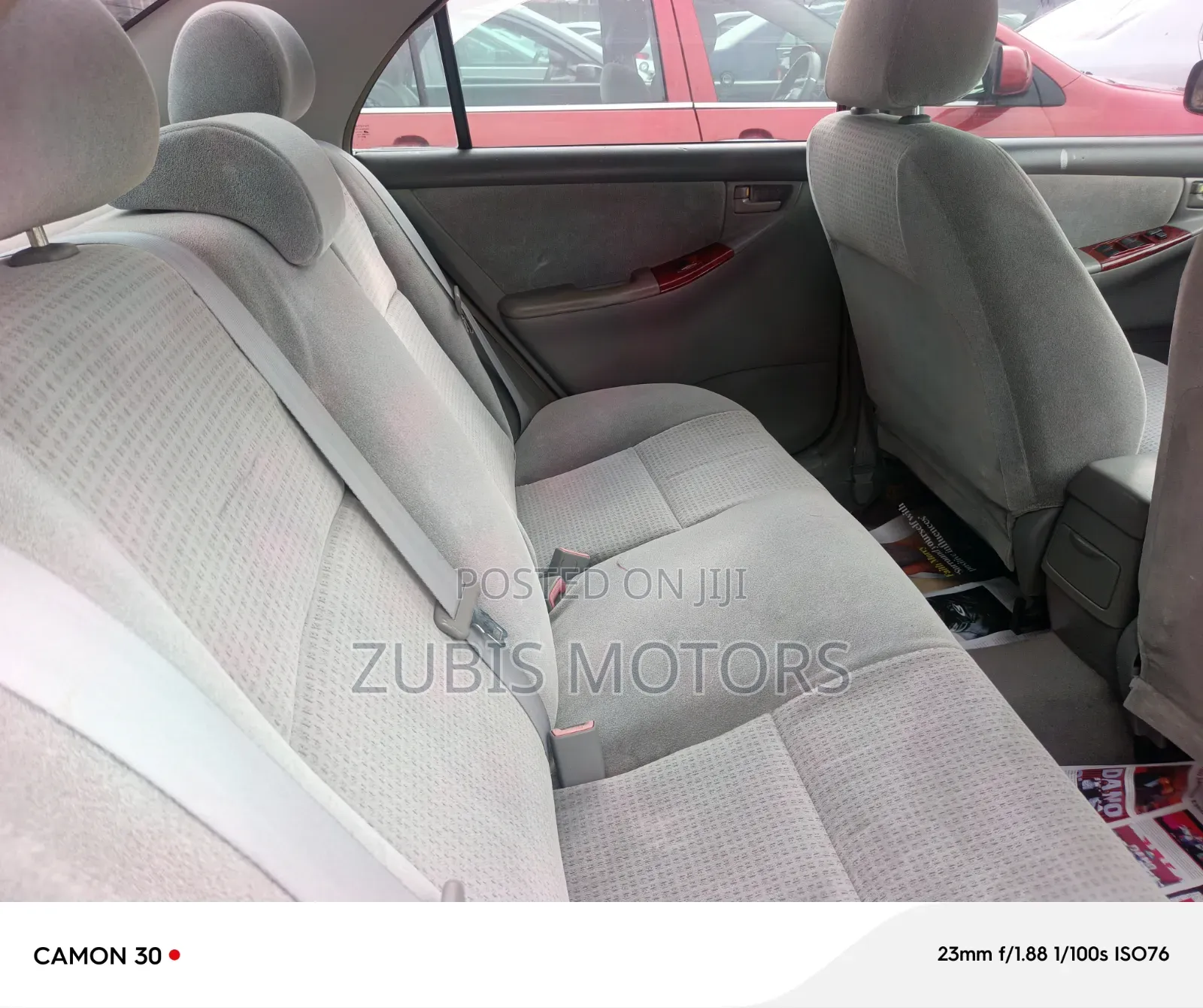 Toyota Corolla 2008 Red