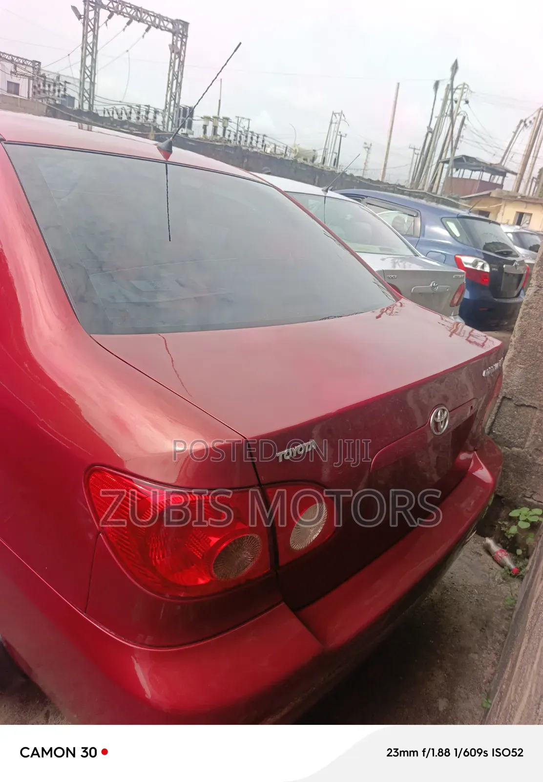 Toyota Corolla 2008 Red