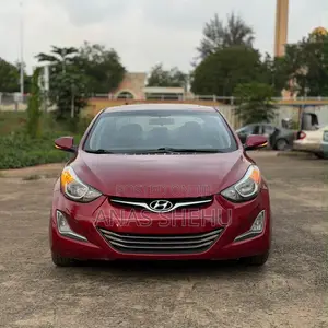Hyundai Elantra Limited 4dr Sedan (1.8L 4cyl 6A) 2015 Red