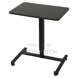 Black Electric Height-Adjustable Desk