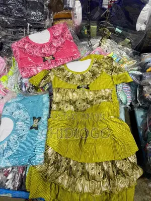 Casual Girls Skirt and Blouse
