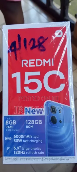 New Xiaomi Redmi 15C 4G 128 GB Green