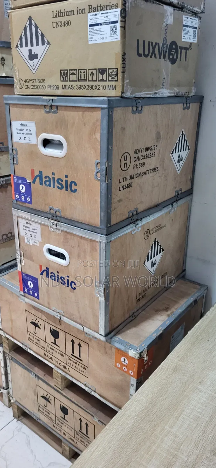 8kw Haisc Solar Lithium Battery 24v