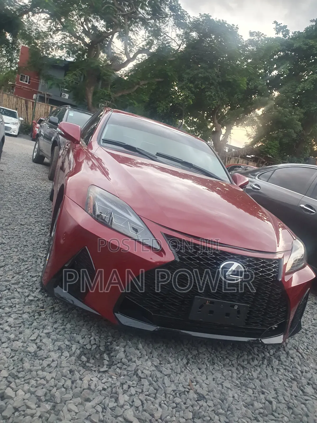 Lexus IS 2008 Red
