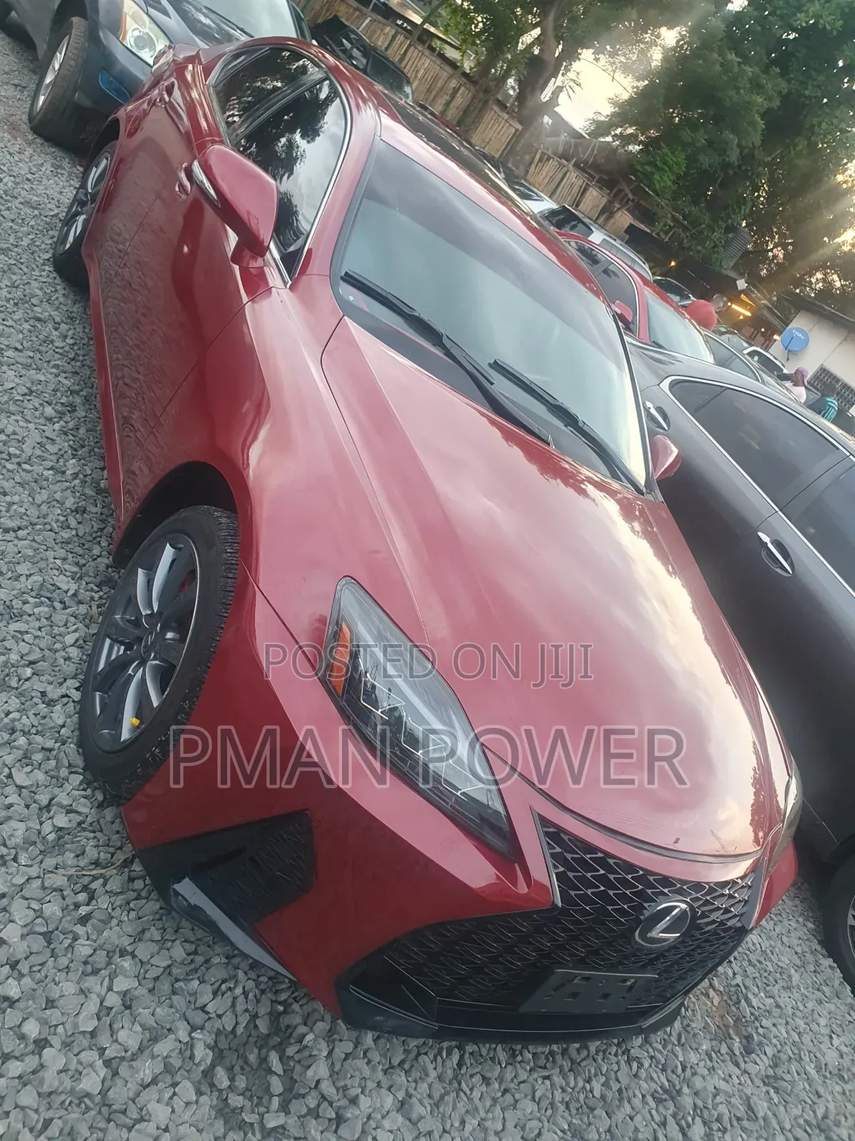 Lexus IS 2008 Red