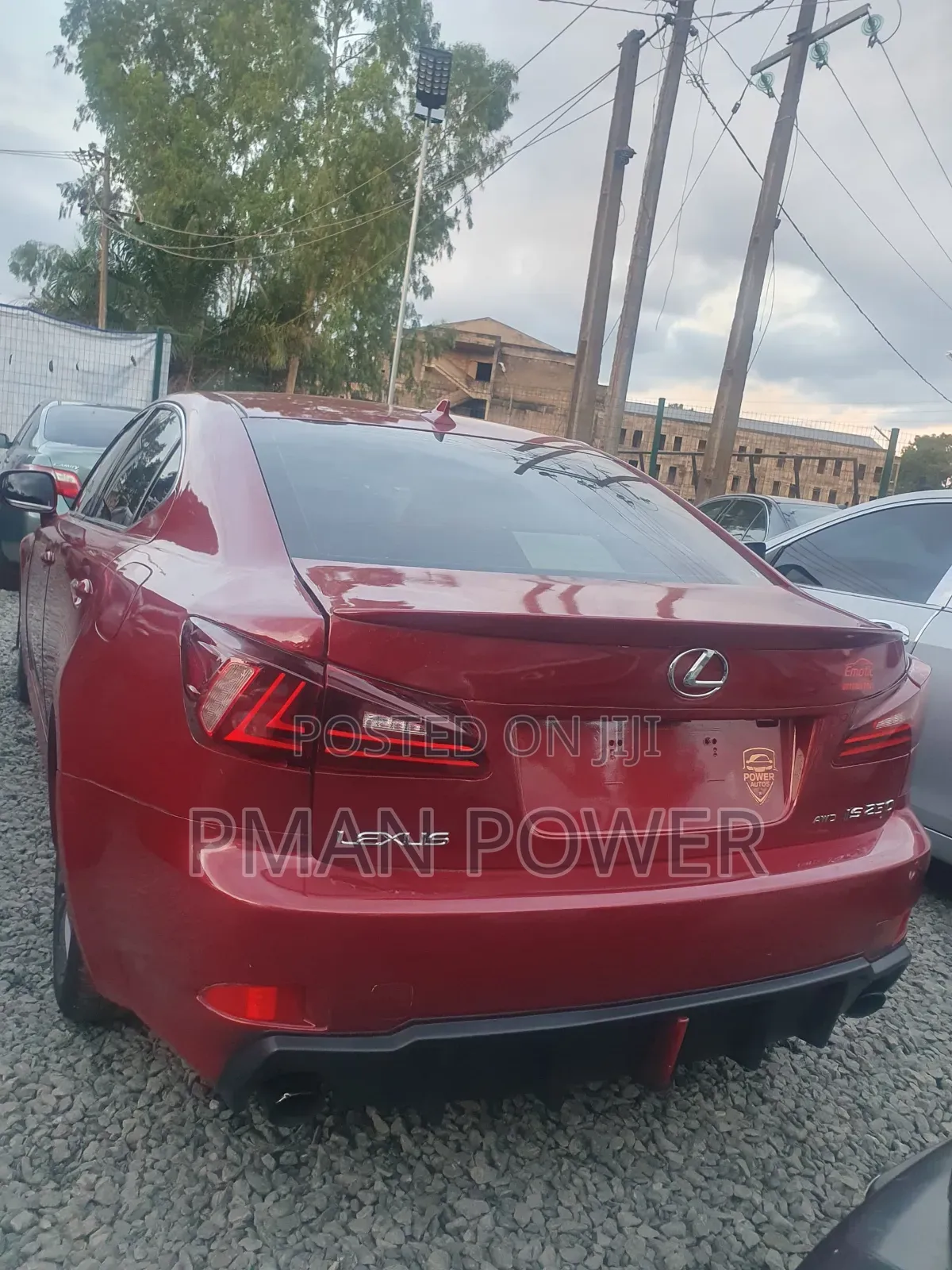 Lexus IS 2008 Red