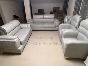 Modernized Set of Padded 7 Seater Couch Sofa Chairs