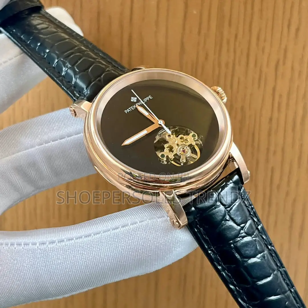 Philippe Leather Strap Wristwatch | Refined Luxury & Style