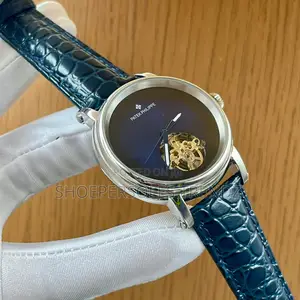 Philippe Leather Strap Wristwatch | Refined Luxury & Style
