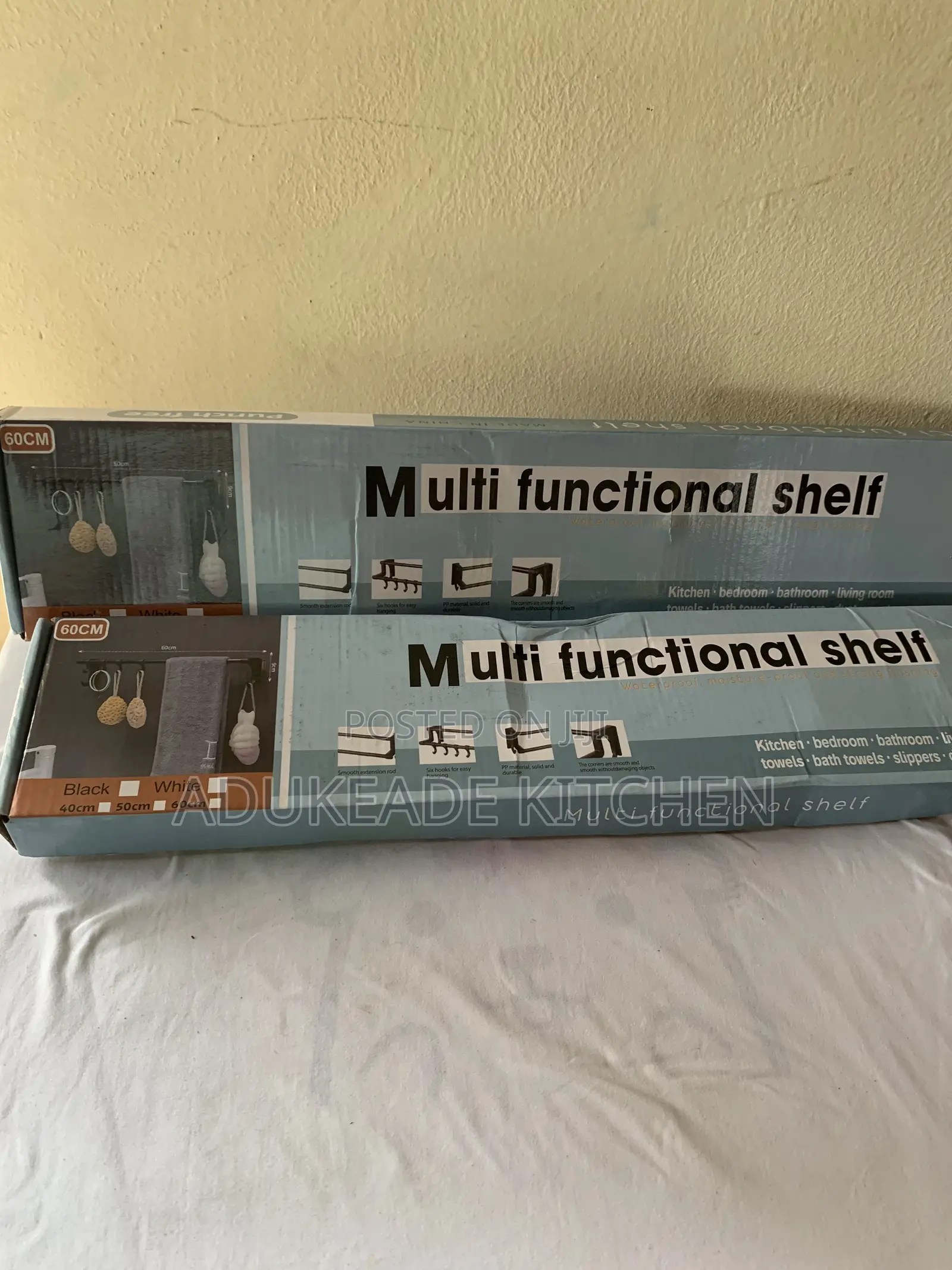 Multifunctional Towel Shelf