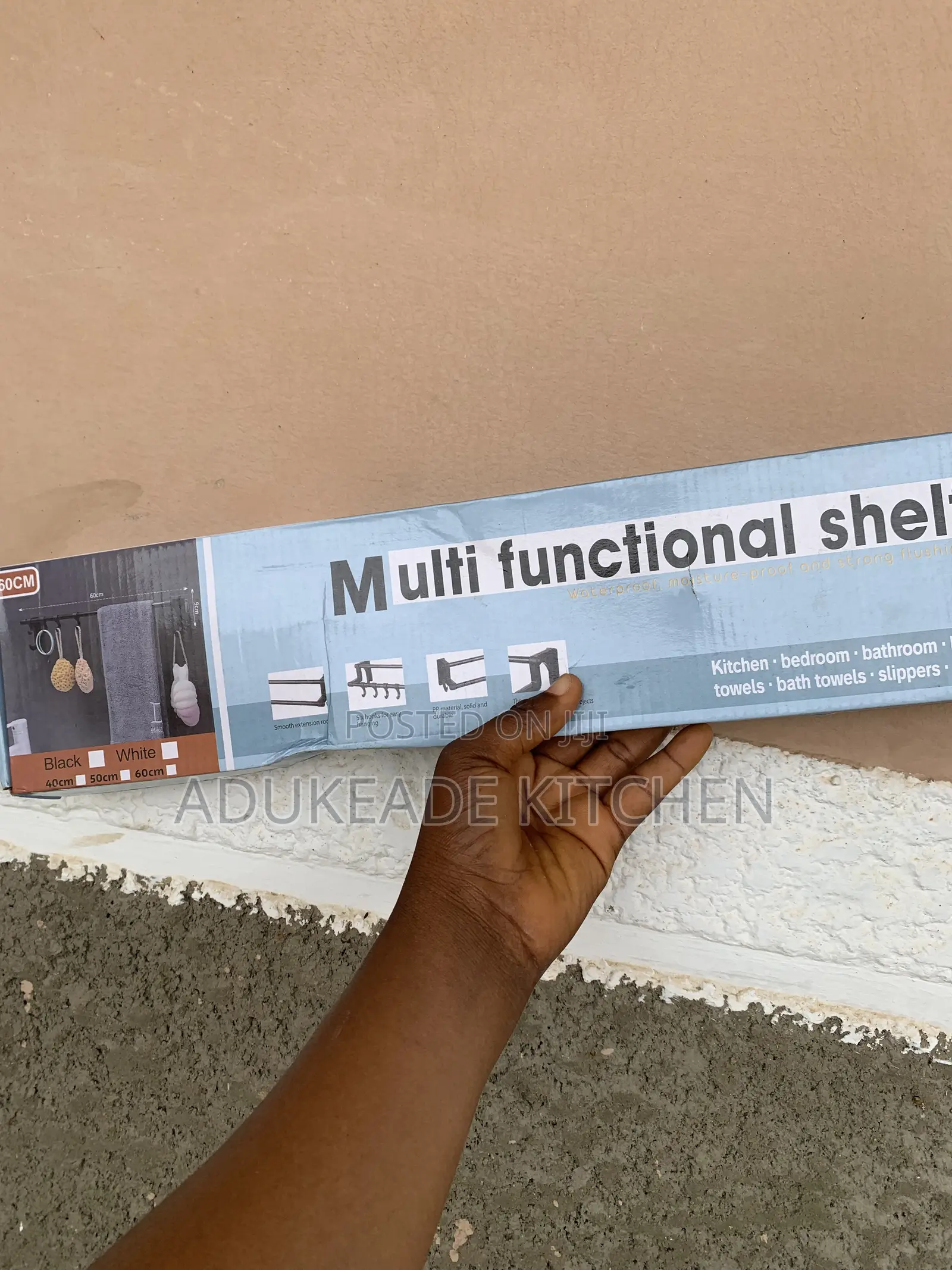 Multifunctional Towel Shelf