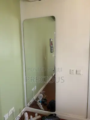A Room and Bathroom Mirror