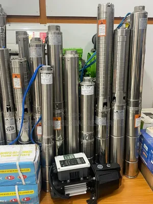 Complete Set of 1hp Solar Dc Submersible Machine Including Pannels
