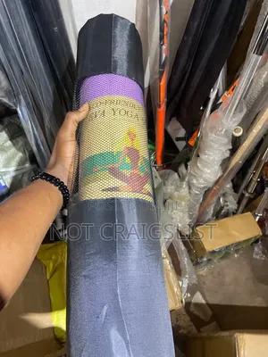 Thick 10mm Fitness Mat for Home Workout | Delivery in Lagos